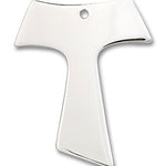 Tau Cross Pendant, Sterling Silver - No Chain