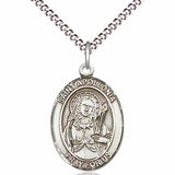 Women's Pewter Oval St. Apollonia Medal