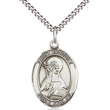Women's Pewter Oval St. Bridget of Sweden Medal