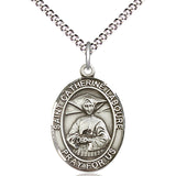 Women's Pewter Oval St. Catherine Laboure Medal