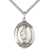 Women's Pewter Oval St. Gregory the Great Medal