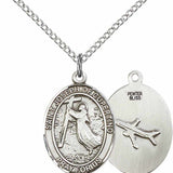 Women's Pewter Oval St. Joseph of Cupertino Medal
