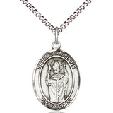 Women's Pewter Oval St. Stanislaus Medal