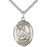 Women's Pewter Oval St. William of Rochester Medal