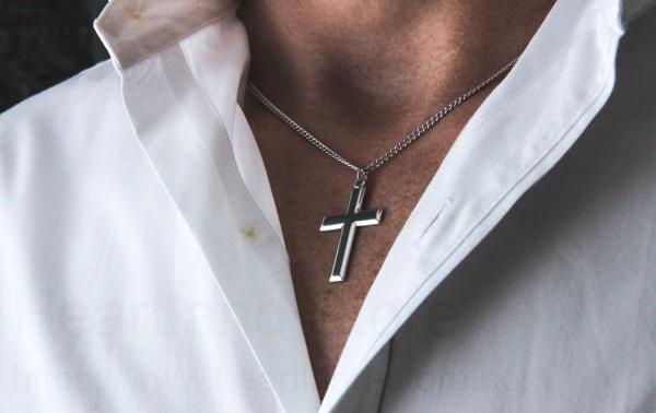 PremiumChic Iced Cross Pendant with 5MM Rope Chain Necklace Mens India |  Ubuy