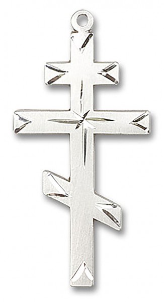 Cross Pendant, Sterling Silver - No Chain