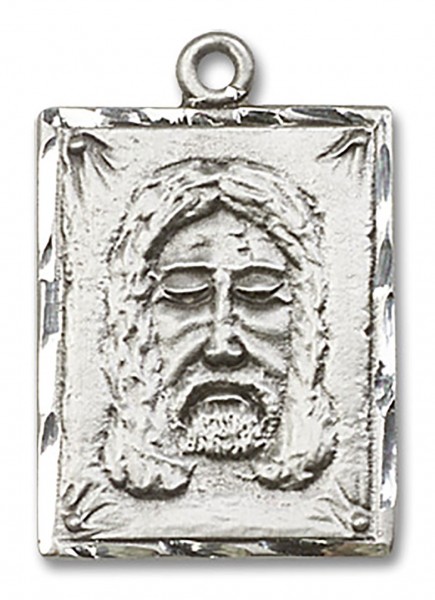 Holy Face Medal, Sterling Silver - No Chain