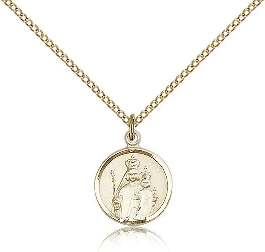 Our Lady of Consolation Medal, Gold Filled - Gold-tone