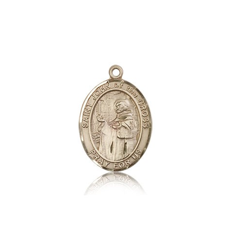 St. John of the Cross Medal, 14 Karat Gold, Medium - 14 KT Yellow Gold