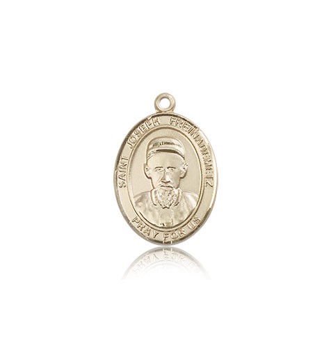 St. Joseph Freinademetz Medal, 14 Karat Gold, Medium - 14 KT Yellow Gold
