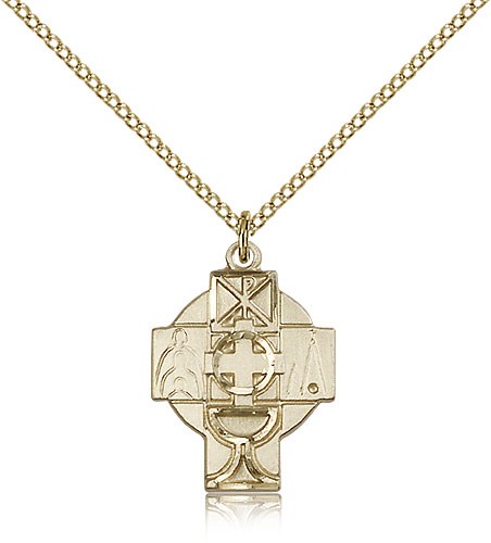 RCIA Medal, Gold Filled - Gold-tone