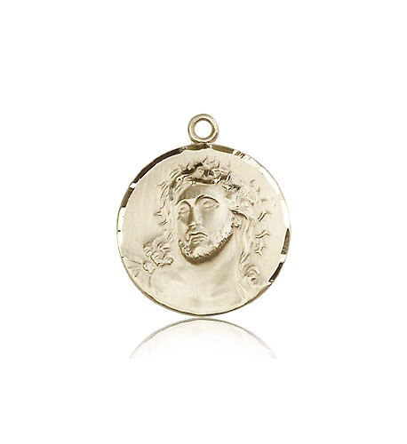 Ecce Homo Medal, 14 Karat Gold - 14 KT Yellow Gold