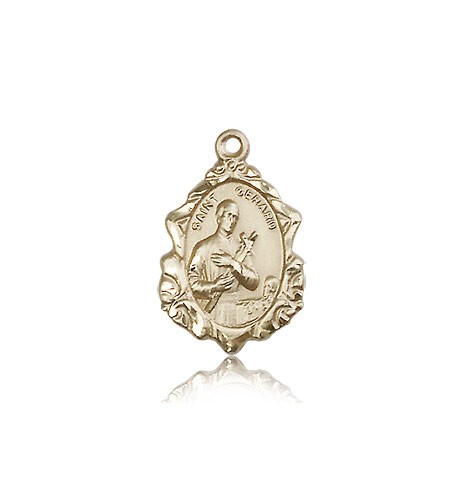 St. Gerard Medal, 14 Karat Gold - 14 KT Yellow Gold