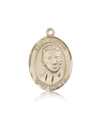 St. Eugene De Mazenod Medal, 14 Karat Gold, Large - 14 KT Yellow Gold