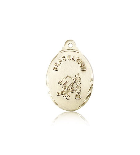 Graduate Medal, 14 Karat Gold - 14 KT Yellow Gold