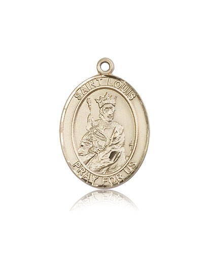 St. Louis Medal, 14 Karat Gold, Large - 14 KT Yellow Gold