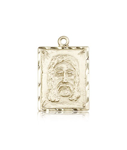 Holy Face Medal, 14 Karat Gold - 14 KT Yellow Gold