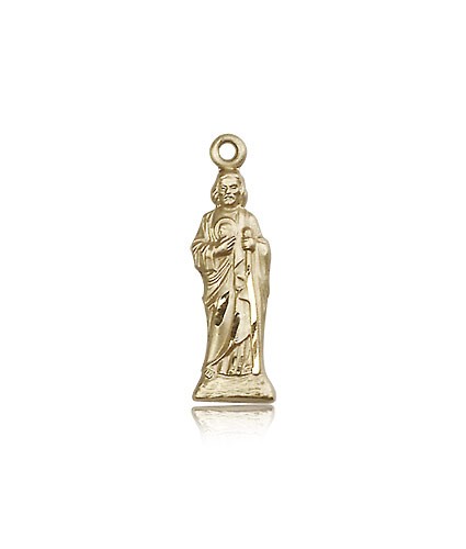 St. Jude Medal, 14 Karat Gold - 14 KT Yellow Gold