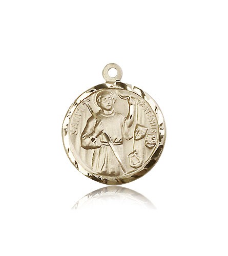 Genesius Medal, 14 Karat Gold - 14 KT Yellow Gold