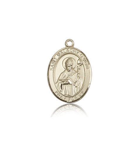 St. Malachy O'more Medal, 14 Karat Gold, Medium - 14 KT Yellow Gold