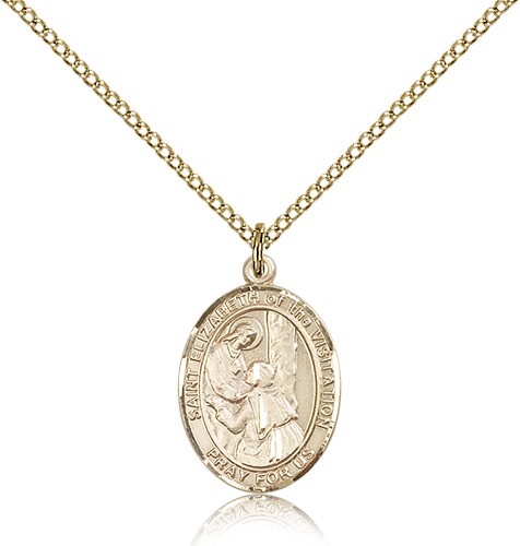 St. Matthias the Apostle Medal, Gold Filled, Medium - Gold-tone