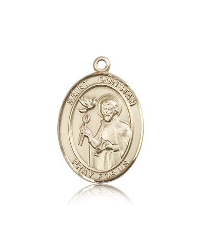 St. Dunstan Medal, 14 Karat Gold, Large - 14 KT Yellow Gold