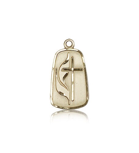 Methodist Medal, 14 Karat Gold - 14 KT Yellow Gold