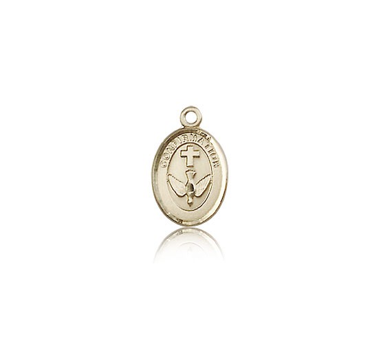 Confirmation Medal, 14 Karat Gold - 14 KT Yellow Gold