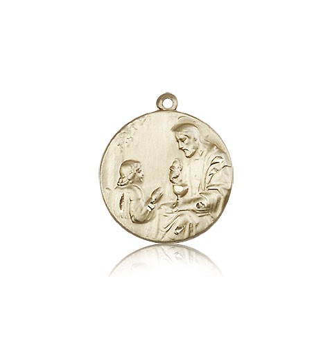 St. Christopher Medal, 14 Karat Gold - 14 KT Yellow Gold