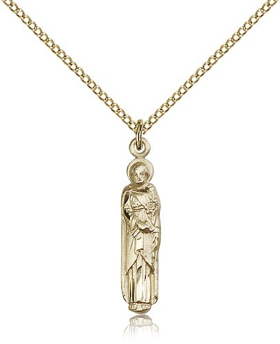 St. Joseph Medal, Gold Filled - Gold-tone