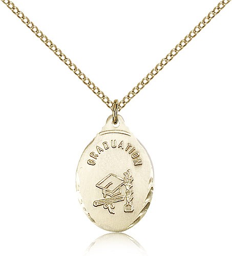 Graduate Medal, Gold Filled - Gold-tone