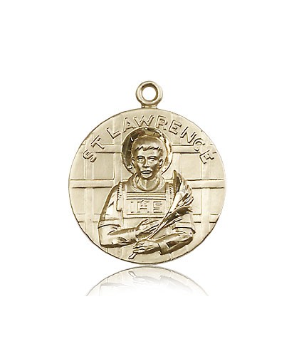 St. Lawrence Medal, 14 Karat Gold - 14 KT Yellow Gold