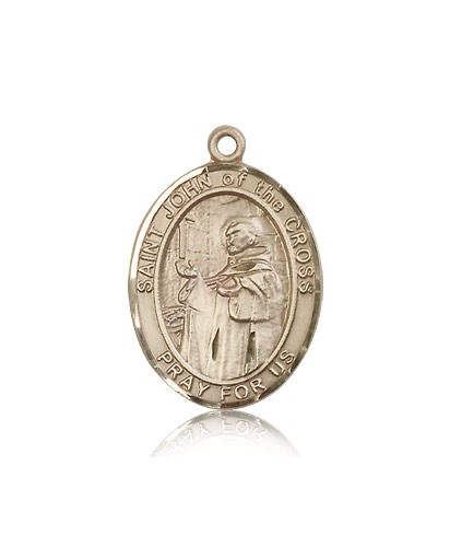 St. John of the Cross Medal, 14 Karat Gold, Large - 14 KT Yellow Gold