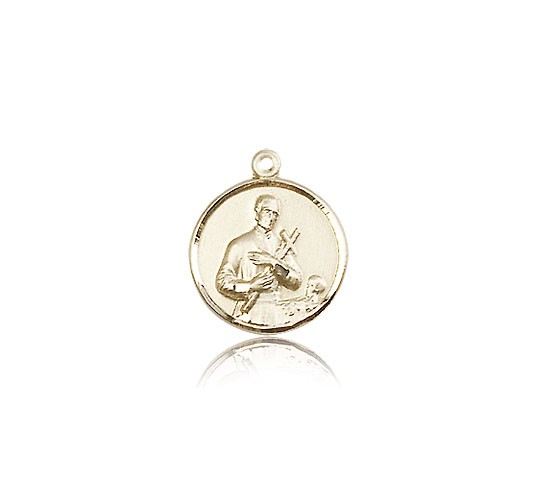 St. Gerard Medal, 14 Karat Gold - 14 KT Yellow Gold