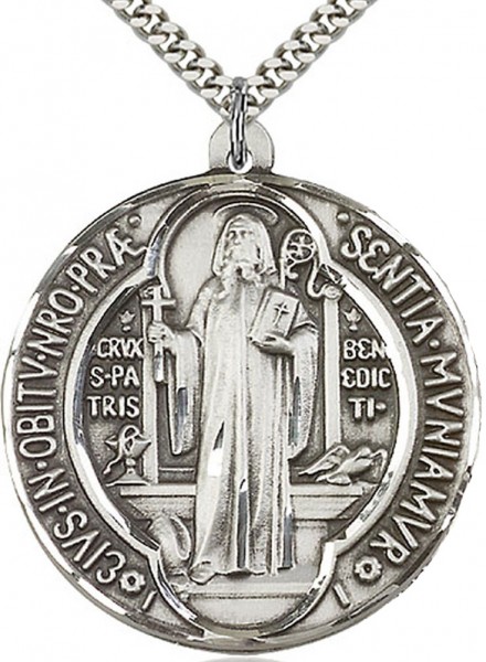 St. Benedict Medallion Necklace