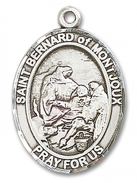 St. Bernard of Montjoux Medal, Sterling Silver, Large - No Chain