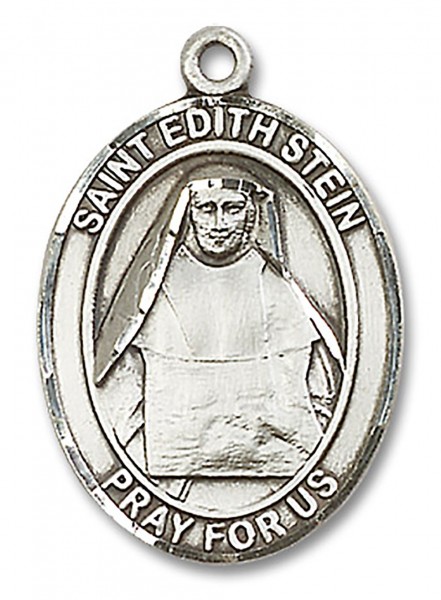 St. Edith Stein Medal, Sterling Silver, Large - No Chain