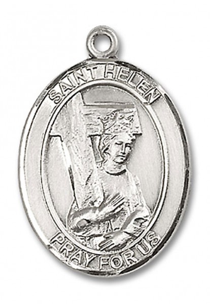 St. Helen Medal, Sterling Silver, Large - No Chain