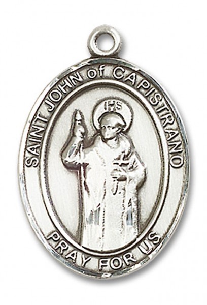 St. John of Capistrano Medal, Sterling Silver, Large - No Chain