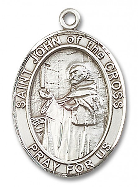 St. John of the Cross Medal, Sterling Silver, Large - No Chain