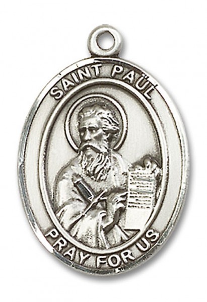 St. Paul the Apostle Medal, Sterling Silver, Large - No Chain