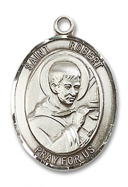St. Robert Bellarmine Medal, Sterling Silver, Large - No Chain