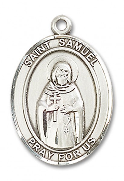 St. Samuel Medal, Sterling Silver, Large - No Chain