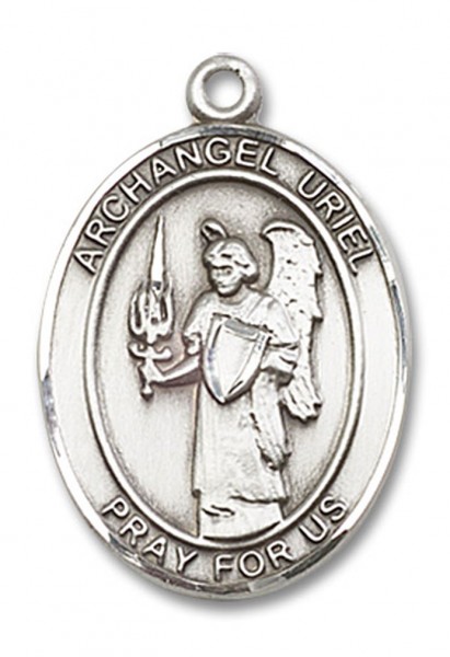 St. Uriel Medal, Sterling Silver, Large - No Chain