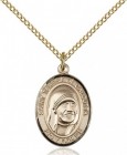 St. Teresa of Calcutta Medal, Gold Filled, Medium