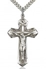 Crucifix Pendant, Sterling Silver