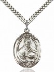 Men's Pewter Oval St. Albert the Great Medal