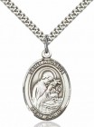 Men's Pewter Oval St. Aloysius Gonzaga Medal