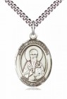 Men's Pewter Oval St. Athanasius Medal