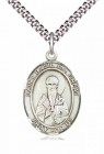 Men's Pewter Oval St. Basil the Great Medal